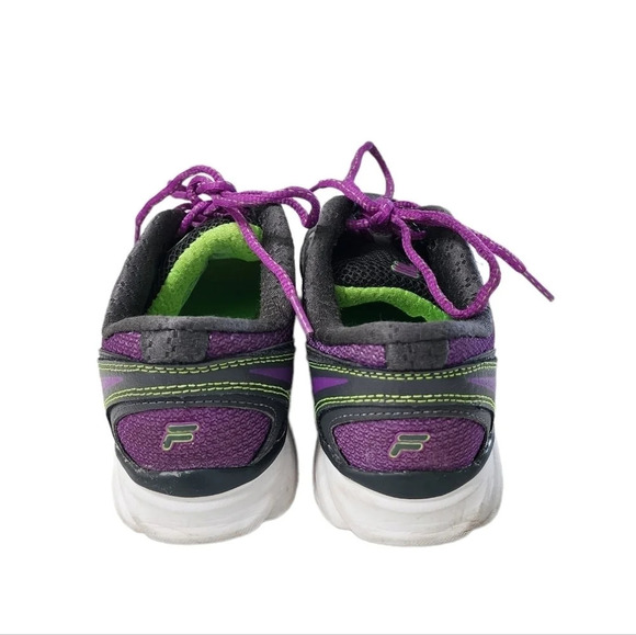 FILA Coolmax Fresh 3 Sneakers Purple Green Size7.5 - Picture 6 of 9